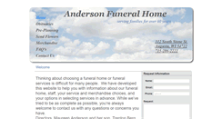 Desktop Screenshot of andersonfhaugusta.com